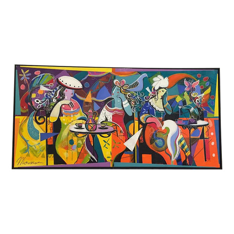 Original Isaac Maimon "An American in Paris"