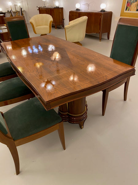 Jules Leleu Dining Table French Art Deco