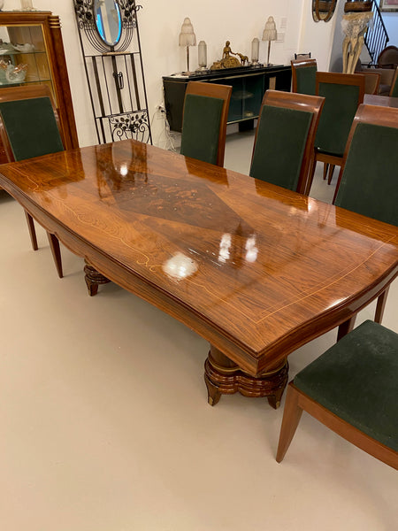 Jules Leleu Dining Table French Art Deco