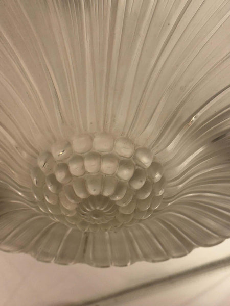 French Art Deco Chandelier Pendant by G Leleu