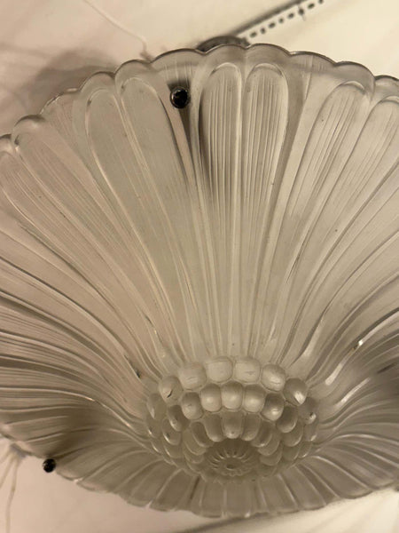 French Art Deco Chandelier Pendant by G Leleu