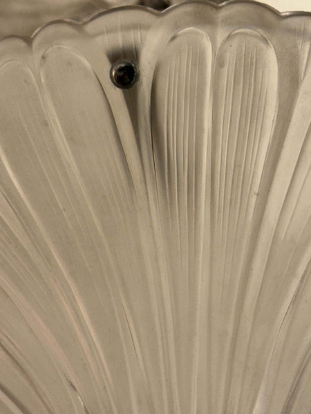 French Art Deco Chandelier Pendant by G Leleu