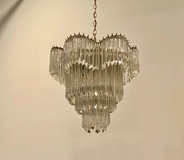 Midcentury Tiered Italian Chandelier