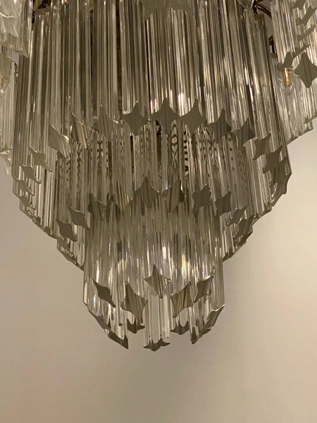 Midcentury Tiered Italian Chandelier