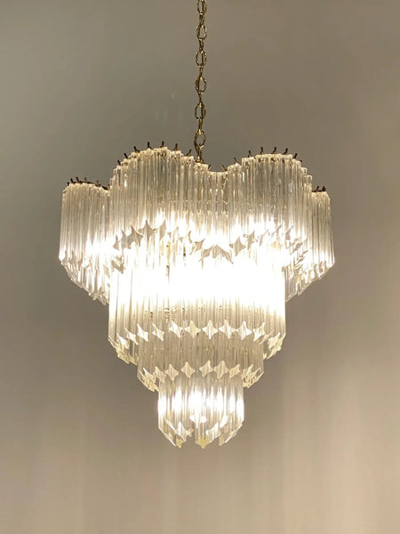 Midcentury Tiered Italian Chandelier