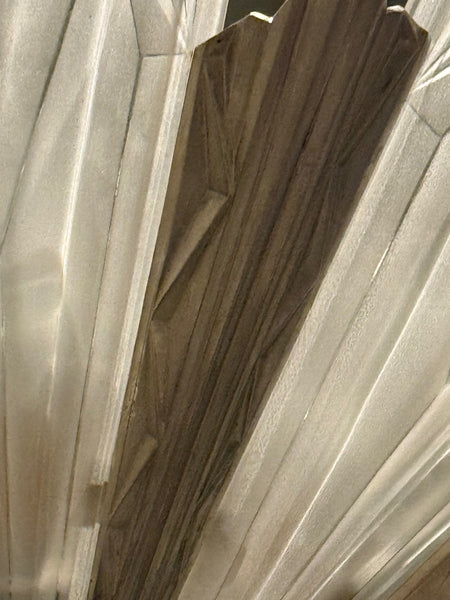 French Art Deco Chandelier Signed by Degue