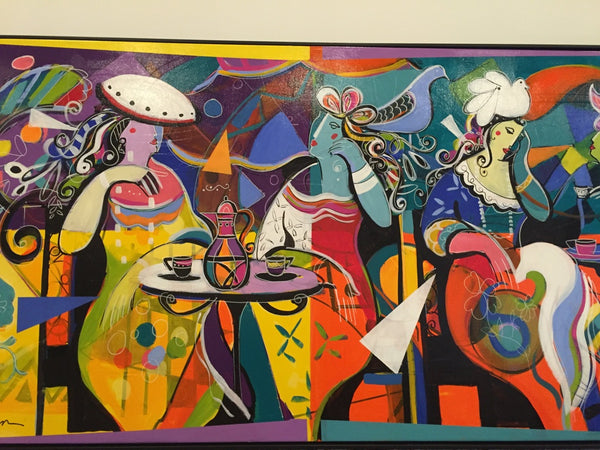 Original Isaac Maimon "An American in Paris"