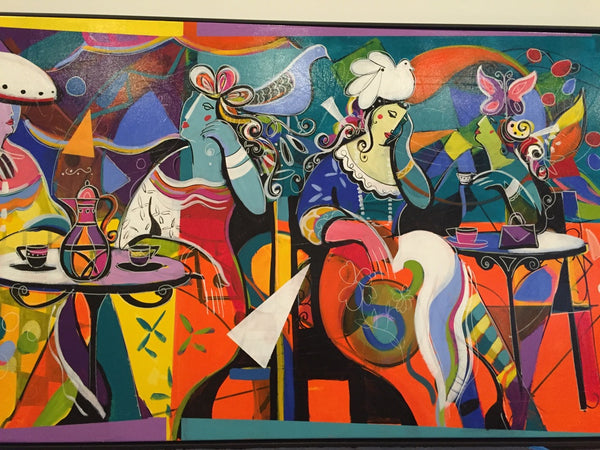 Original Isaac Maimon "An American in Paris"