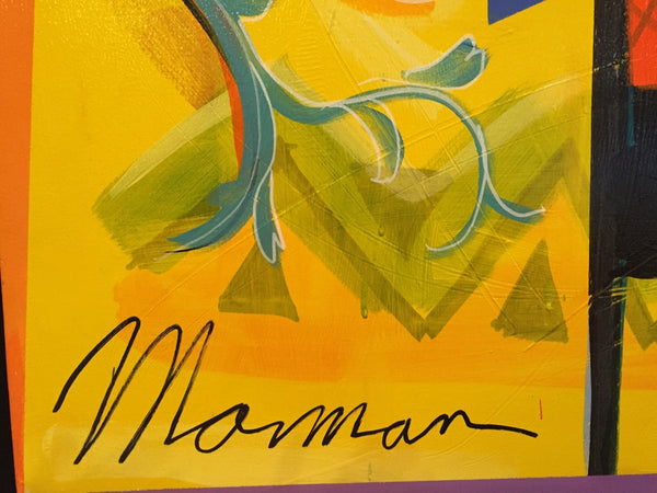 Original Isaac Maimon "An American in Paris"