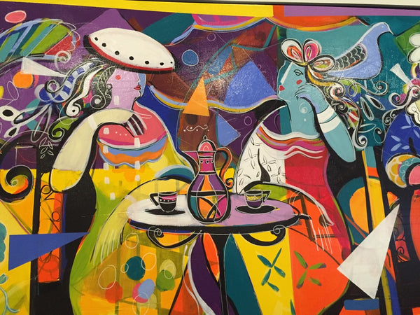 Original Isaac Maimon "An American in Paris"