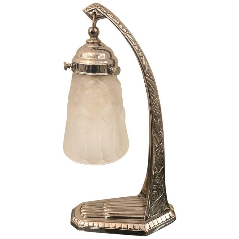 Flikkeren Briesje Flash French Art Deco Table Lamp by Degue – 1 of a Kind NJ