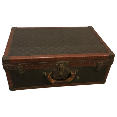 Louis Vuitton Suitcase Trunk with Key