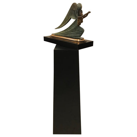 1984 Erte Ltd Ed "Angel" Bronze Sculpture by Romain De Tirtoff
