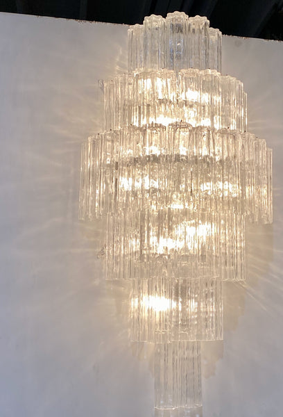 Grand Pair of Mid-Century Modern Tronchi Wall Sconces