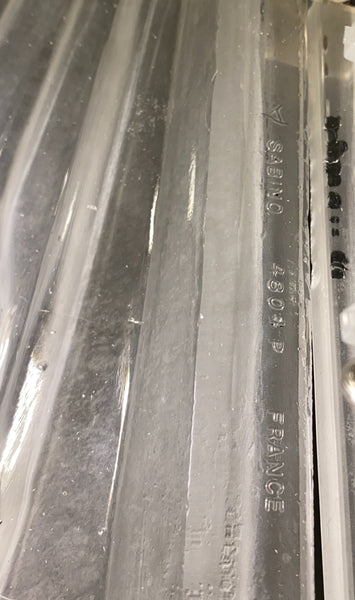 French Art Deco Birds in Flight Chandelier Signed by Sabino