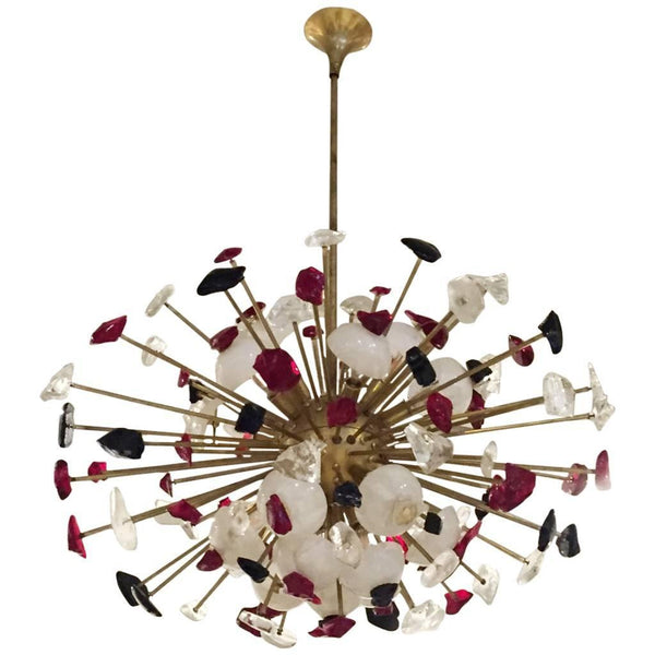 Mid-Century Modern Italian Sputnik Chandelier