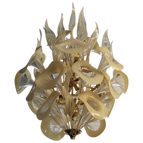 Grand Italian Mid Century Murano Chandelier