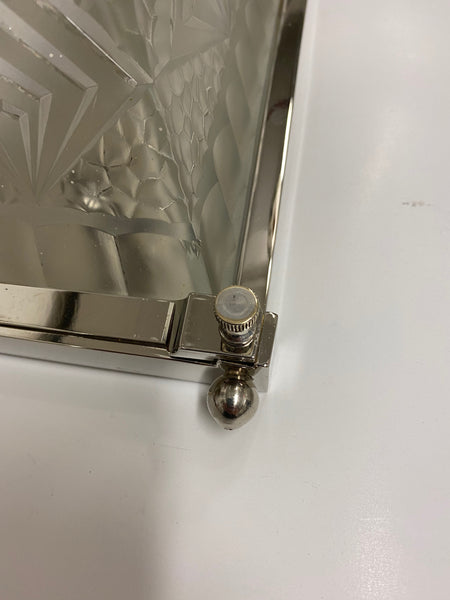 Pair of French Art Deco Geometric Sconces