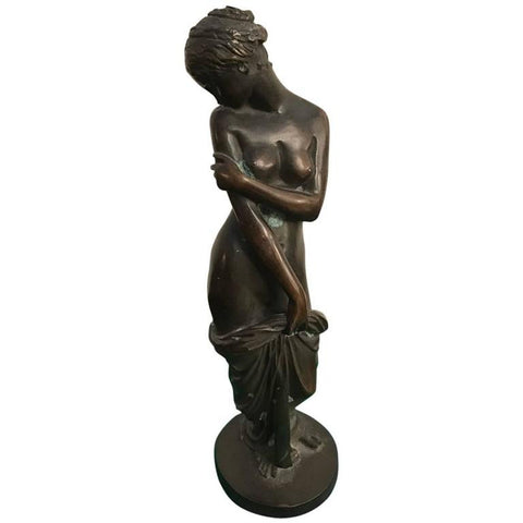 Bronze Sculpture of Standing Nude Female