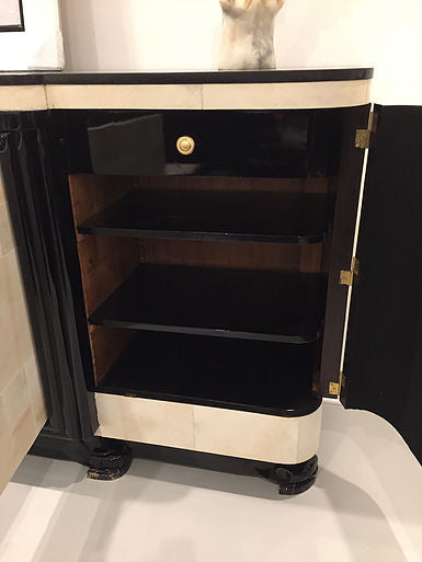 French Art Deco Parchment Buffet