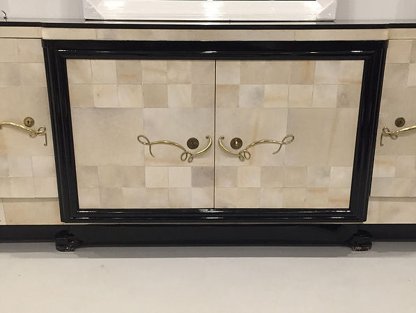 French Art Deco Parchment Buffet