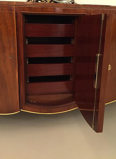 French Art Deco Mother of Pearl Inlay Butterfly by Jules Leleu