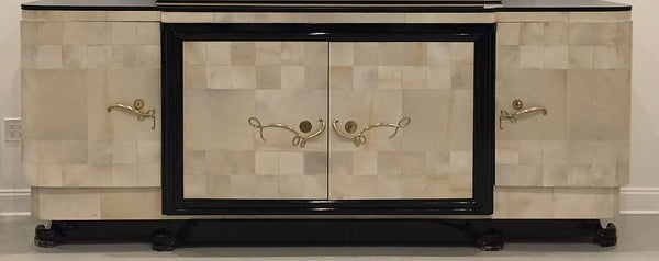 French Art Deco Parchment Buffet