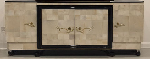 French Art Deco Parchment Buffet