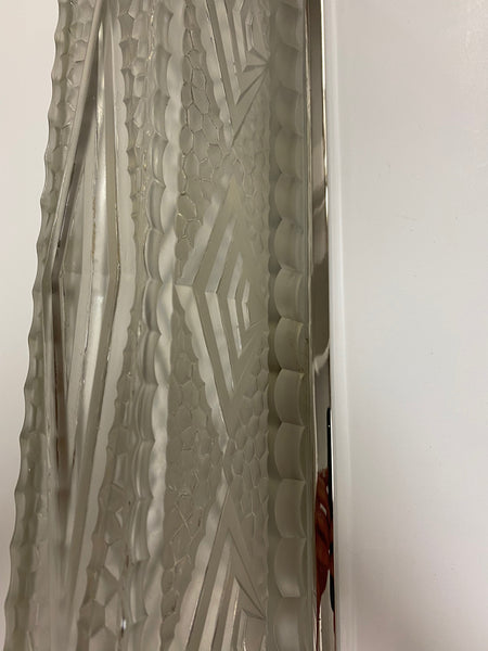 Pair of French Art Deco Geometric Sconces