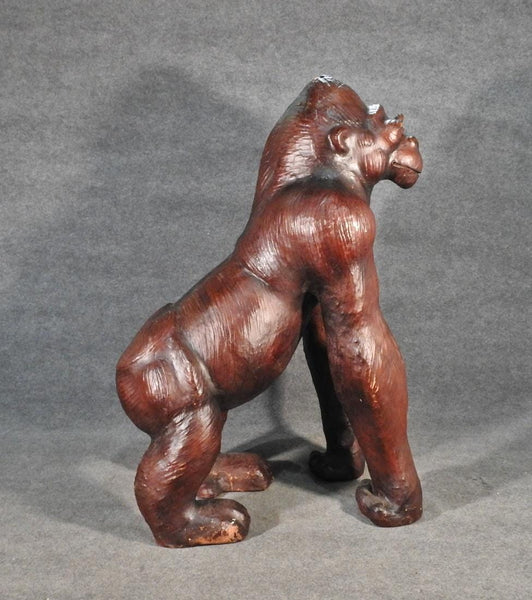 Life Size Giant Leather Gorilla
