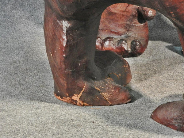 Life Size Giant Leather Gorilla