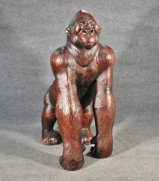 Life Size Giant Leather Gorilla