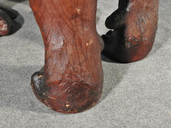 Life Size Giant Leather Gorilla