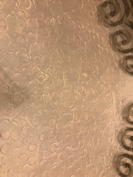 French Art Deco Diamond Accent Table or Cart