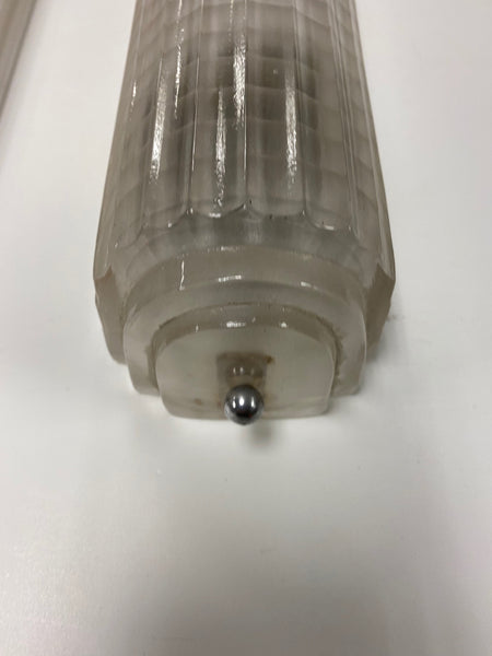 Pair of French Art Deco Wall Sconces Signed by Sabino