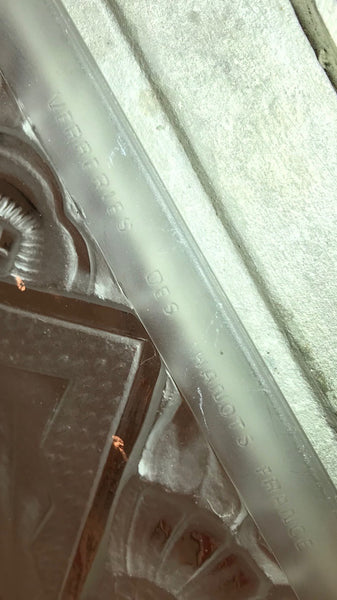 French Art Deco Pendant Chandelier by Hanots