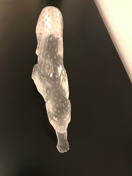 Lalique Frosted Crystal Zeila Panther