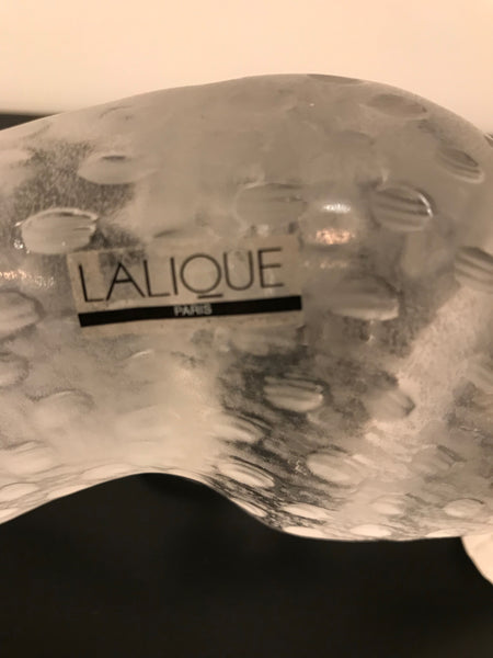 Lalique Frosted Crystal Zeila Panther