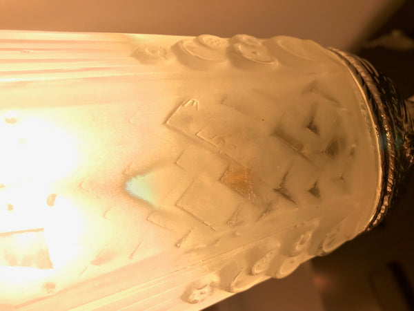 French Art Deco Table Lamp by Muller Frères Luneville