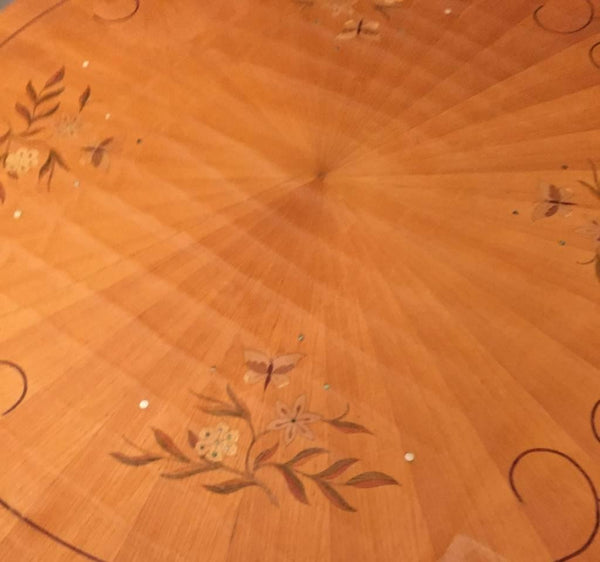 French Art Deco Coffee Table in the Style of Jules Leleu