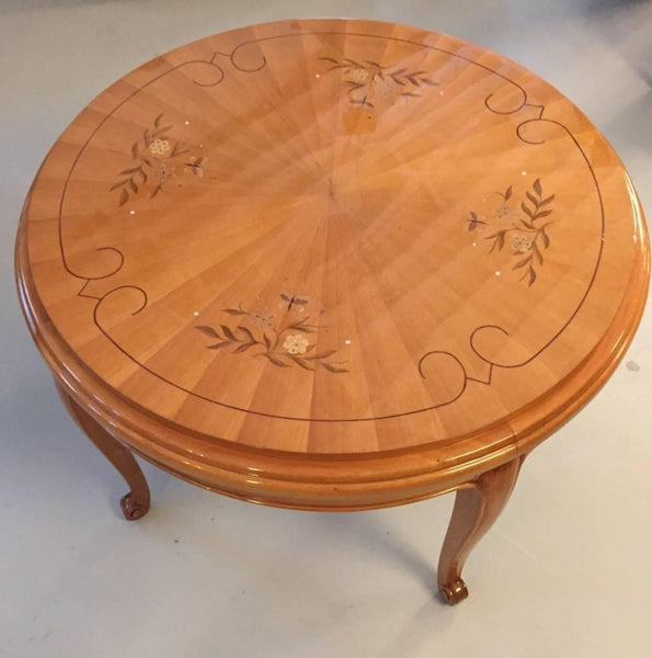 French Art Deco Coffee Table in the Style of Jules Leleu