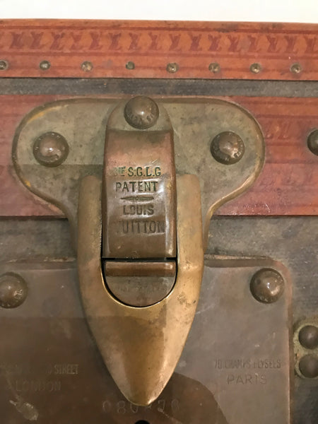 Louis Vuitton Suitcase Trunk with Key