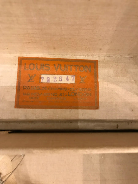 Louis Vuitton Suitcase Trunk with Key