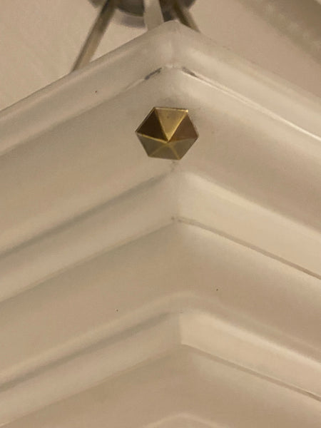 French Art Deco Chandelier Signed By Degue