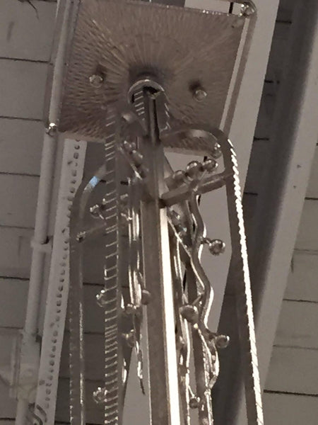 French Art Deco Chandelier Signed by Muller Freres