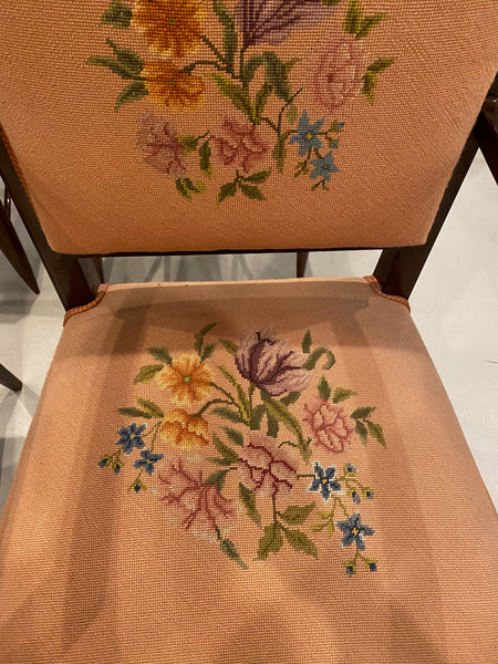 Set of Four French Art Deco chairs