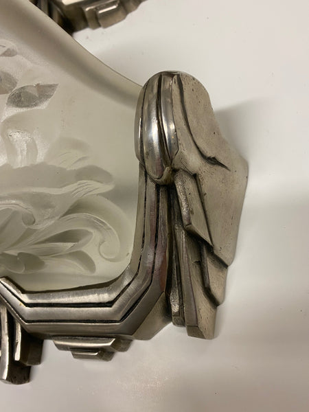 Pair of French Art Deco Sconces Signed by Sabino