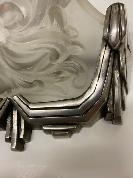 Pair of French Art Deco Sconces Signed by Sabino