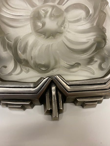 Pair of French Art Deco Sconces Signed by Sabino