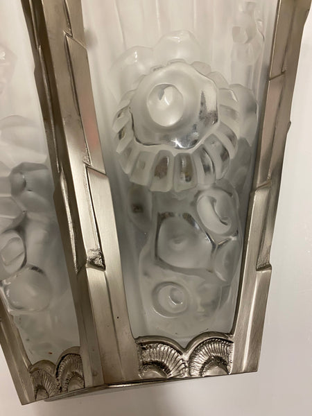 Pair of French Art Deco Gênet et Michon Wall Sconces